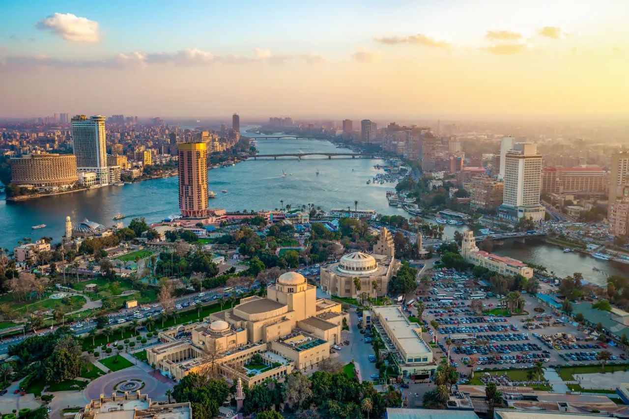 Cairo cityscape along the Nile