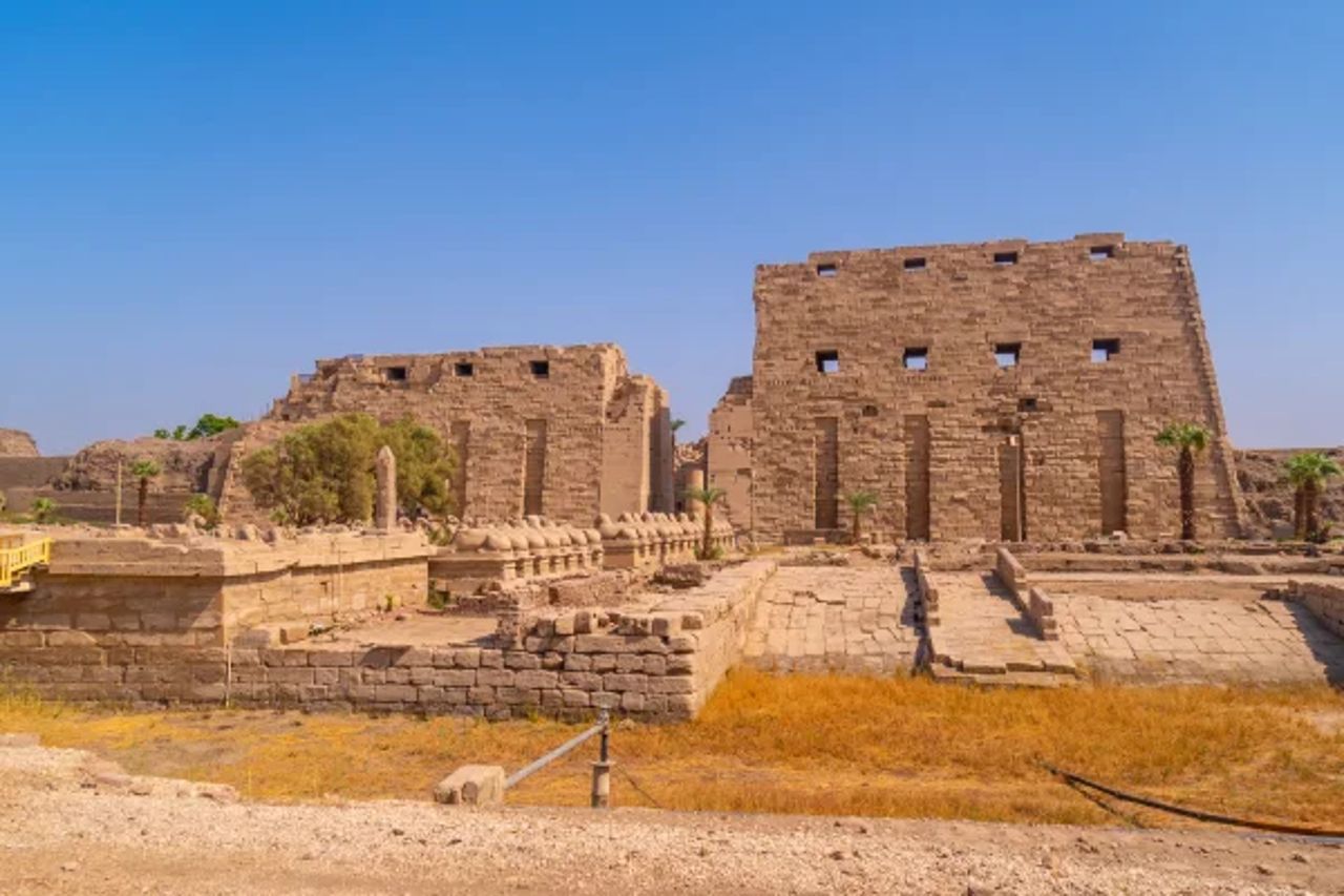 The hypostyle hall of Karnak Temple, Luxor